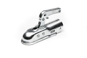 Kvalitetna kuglična spojka ZSK‑2000C za prikolice do 2000 kg, kompatibilna s kuglom Ø 50 mm. Robusna, pouzdana i certificirana prema ECE R55 standardu. Idealna za sve vrste lakih i srednjih prikolica.