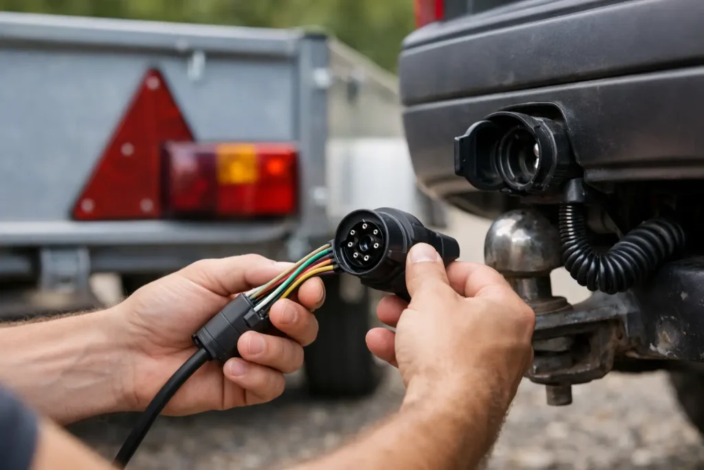 Kako spojiti rasvjetu prikolice pravilno