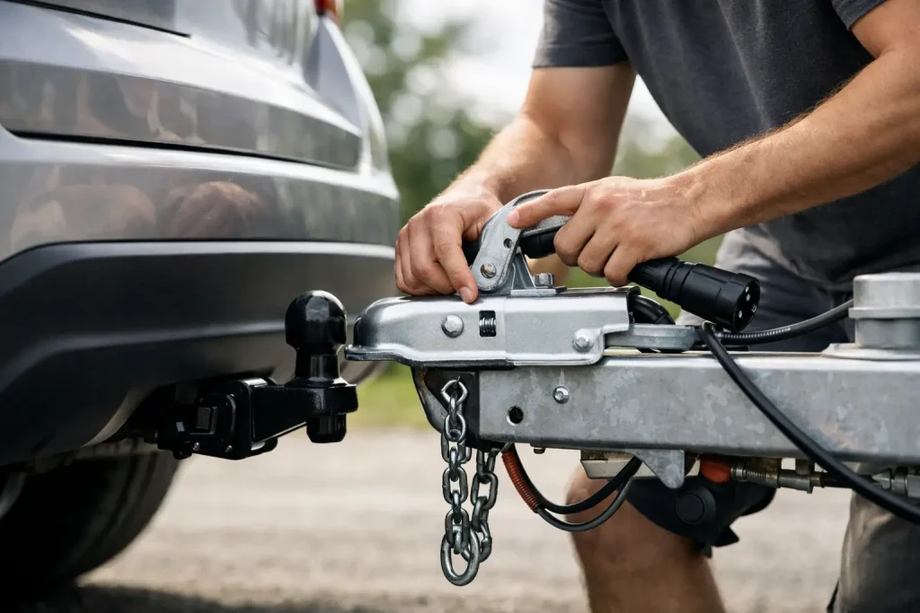 Spajanje prikolice na auto bez pogrešaka